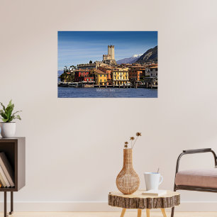 Malcesin, Italien Poster