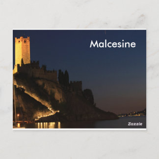 Malcesine lago di garda vykort