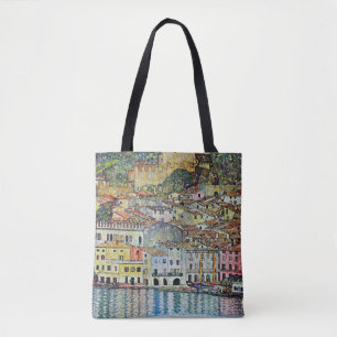 Malcesine på Gardasjön Av Gustav Klimt Tygkasse