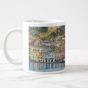 Malcesine vid Gardasjön Av Gustav Klimt Jumbo Mugg