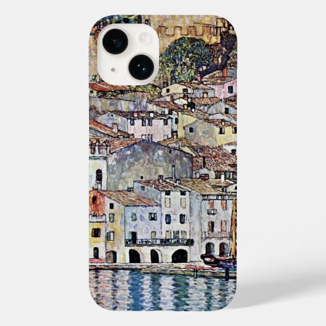 Malcesine vid Sjö Garda, Gustav Klimt (Baksida)