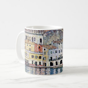 Malcesine vid Sjö Garda, Gustav Klimt Kaffemugg