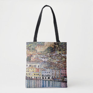 Malcesine vid Sjö Garda, Gustav Klimt Tygkasse