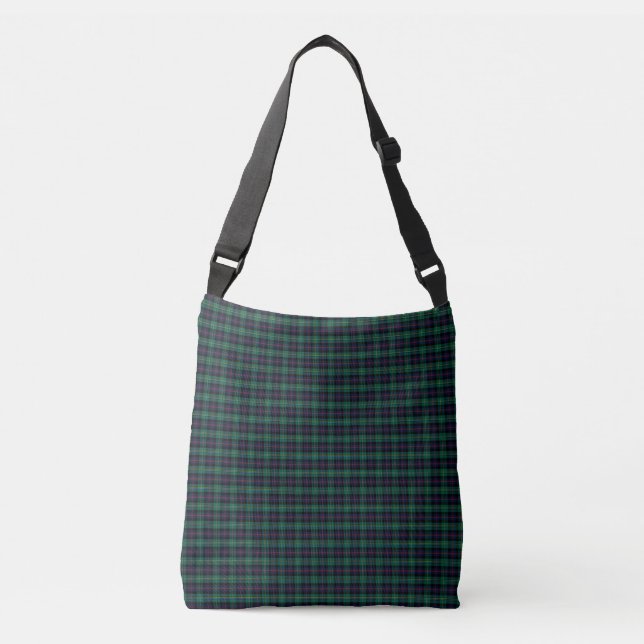 Malcolm Clan Tartan Axelväska (Framsida)