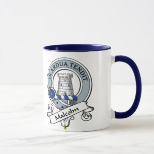 Malcolm klanemblem (MacCullum) Mugg