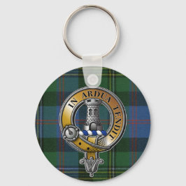 Malcolm Tartan & Badge Nyckelring