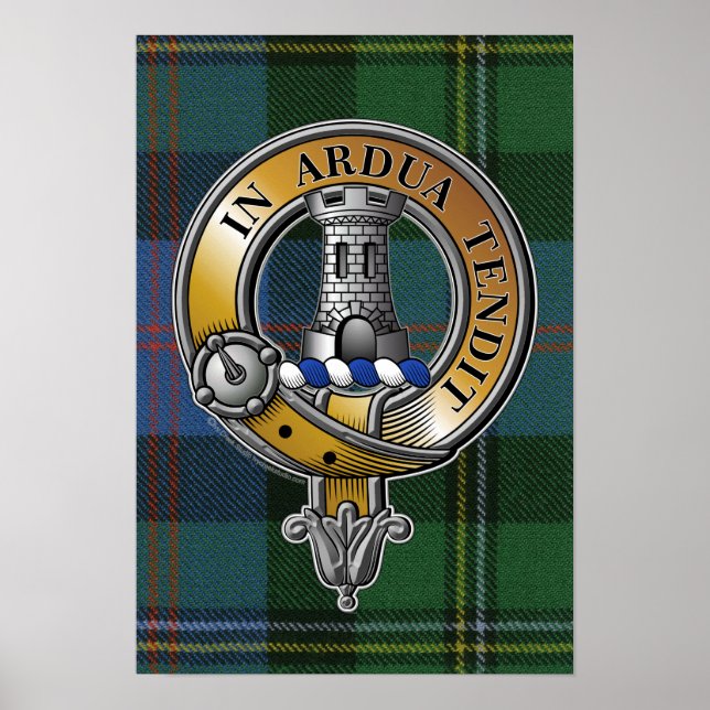Malcolm Tartan & Badge Poster (Framsidan)