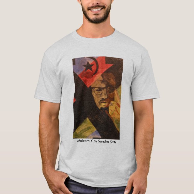Malcolm X Tee (Framsida)