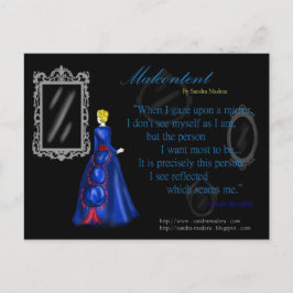 Malcontent by Sandra Madera Postcards Vykort