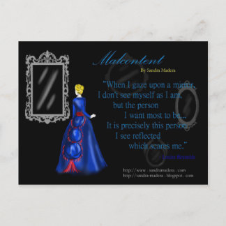 Malcontent by Sandra Madera Postcards Vykort