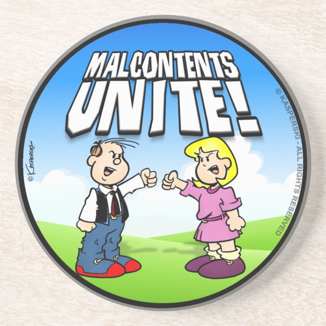 Malcontent Unite Underlägg (Framsidan)