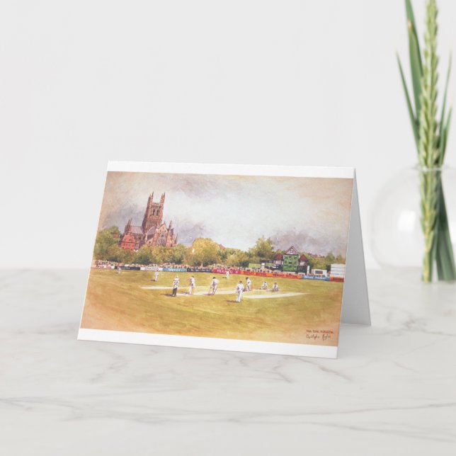 Mald ny ståndsmässig syrsa för Road.Worcestershire Kort (Framsida)