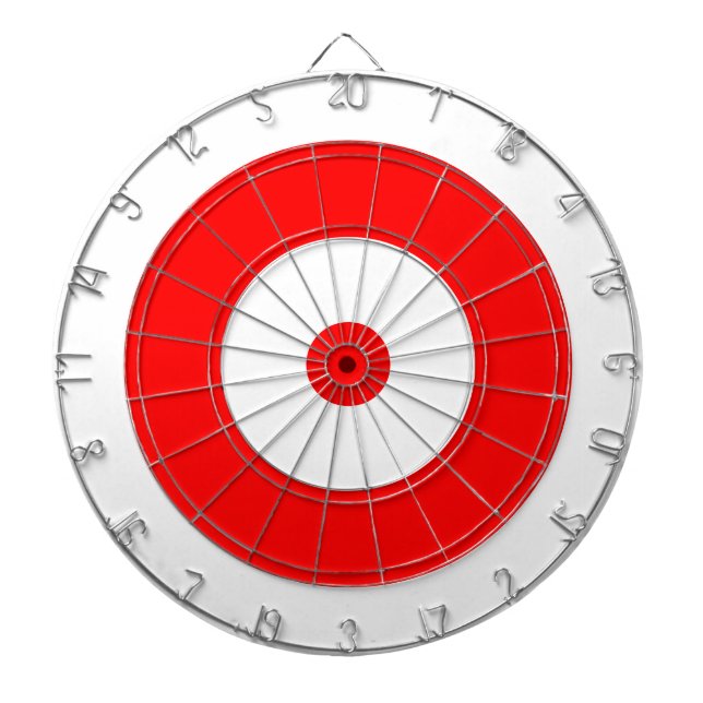 Måldesign för Anpassningsbar Färg cirkulerar i Darttavla (Framsidan)