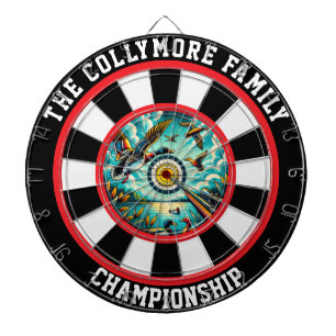 Måldesign för fet Ankor Darttavla