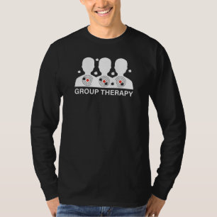 Måldesign för gruppterapi för tagningsområde Fläkt T Shirt