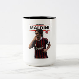 Maldini ac milan Två-Tonad mugg