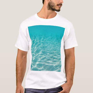 Maldive Beach Reflection Snygg vy. T Shirt