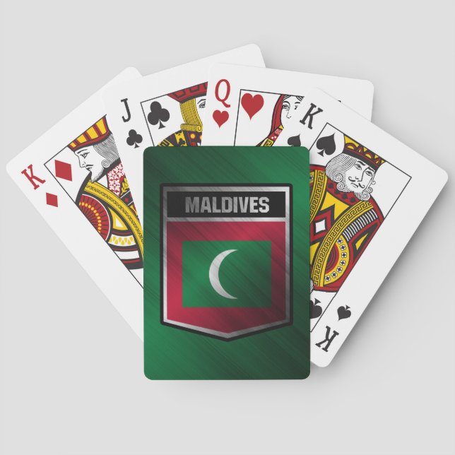 Maldiverna Casinokort (Baksidan)