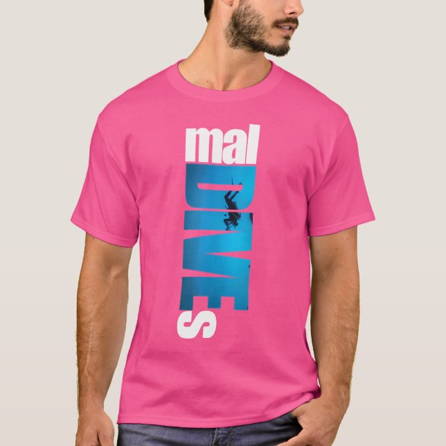 Maldiverna dör Maldiverna T Shirt (Framsida)