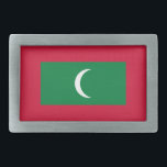 Maldiverna Flagga<br><div class="desc">Patriotisk flagga av Maldiverna.</div>