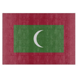 Maldiverna flagga