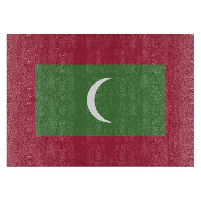 Maldiverna flagga (Framsidan)