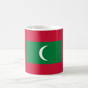 Maldiverna, Flagga Kaffemugg