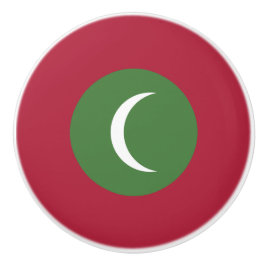 Maldiverna flagga knopp