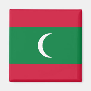 Maldiverna, Flagga Magnet