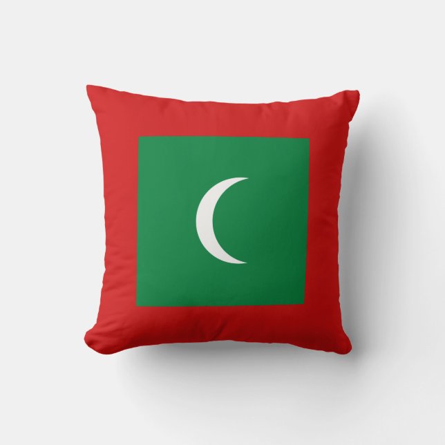 Maldiverna Flagga x Flagga Pillow Kudde (Framsida)