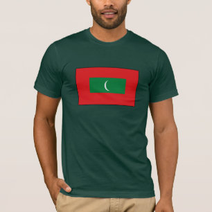 Maldiverna flaggaT-tröja och gåvor T Shirt
