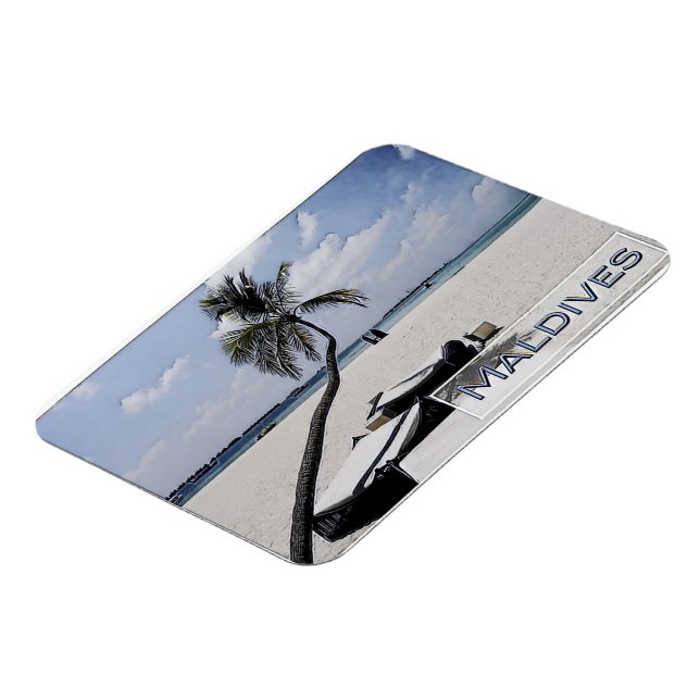 Maldiverna - Huvudstrand - Magnet (Vänstra Sidan)