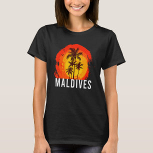 Maldiverna i Handflatan I Maldives Diver Vactarii T Shirt