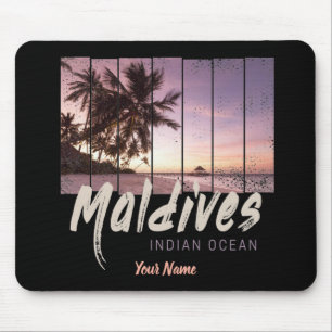 Maldiverna Indian Ocean vintage sunset souvenir Musmatta