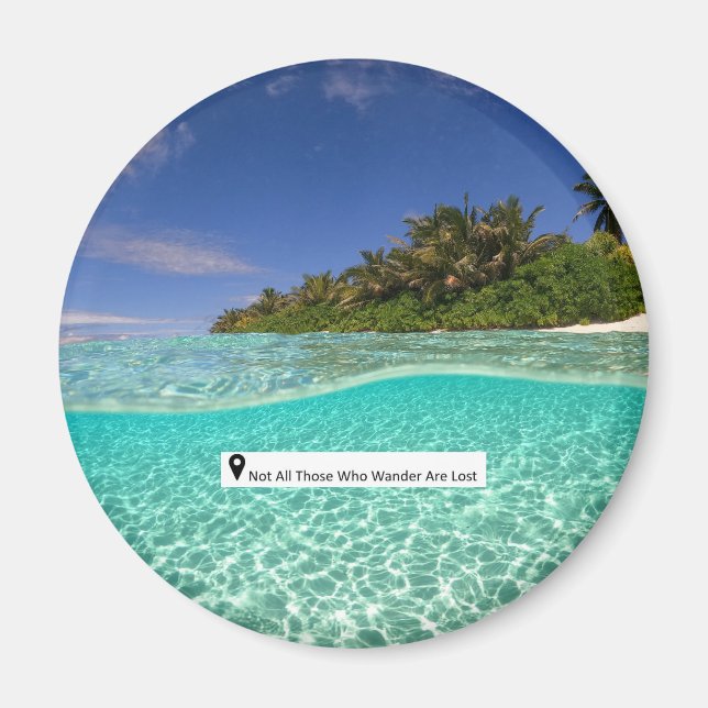 Maldiverna Magnet (Framsidan)