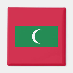 Maldiverna - maldivisk medborgareflagga magnet