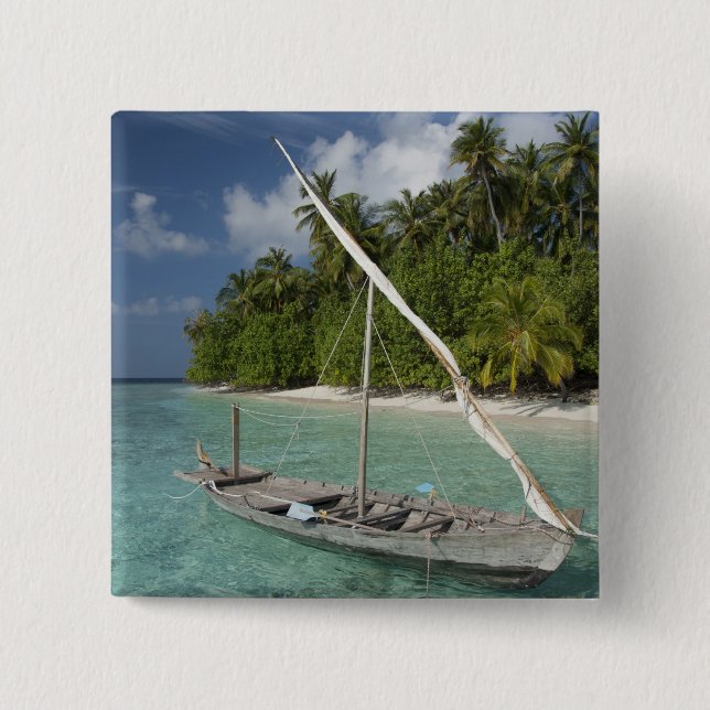 Maldiverna, North Male Afee, ön Kuda Knapp (Framsida)