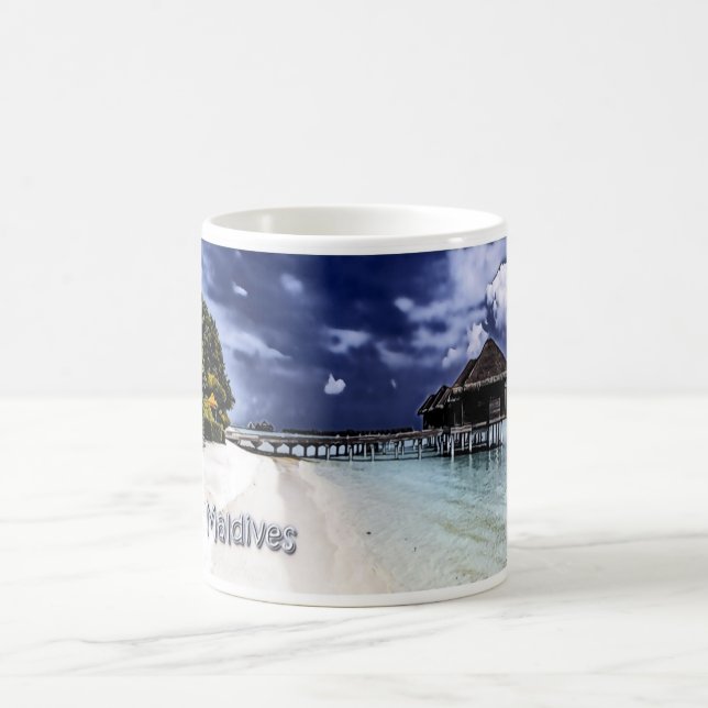 Maldiverna - Panorama - Kaffemugg (Center)