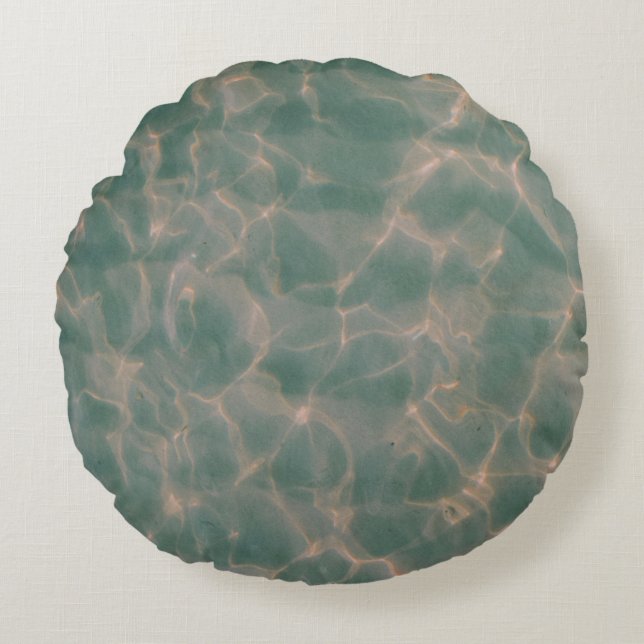 Maldiverna Rund Kudde (Framsidan)