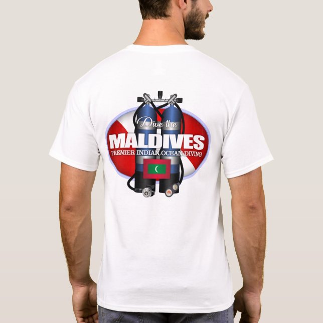 Maldiverna (ST) T Shirt (Baksida)
