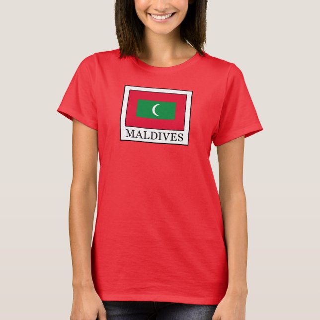 Maldiverna T-shirt (Framsida)