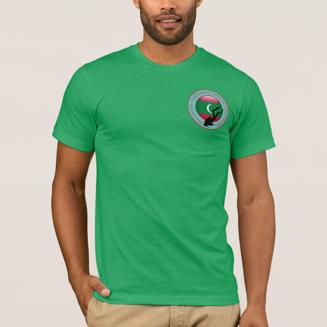 Maldiverna T Shirt (Framsida)