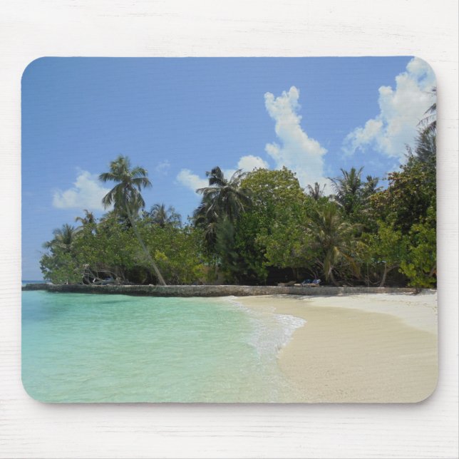 Maldiverna Template Blue Sea Himlar White Clouds S Musmatta (Framsidan)