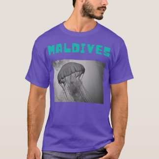 Maldiverna undervattensjellyfisk t shirt
