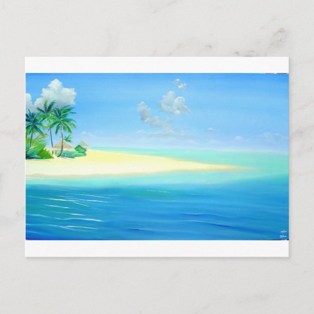 Maldiverna Vykort (Framsida)