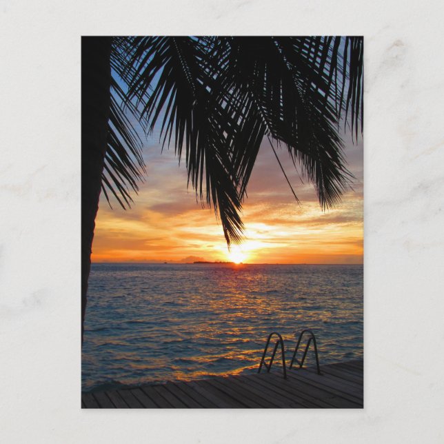 Maldiverna vykort (Framsida)