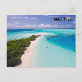 Maldivernas postkort vykort