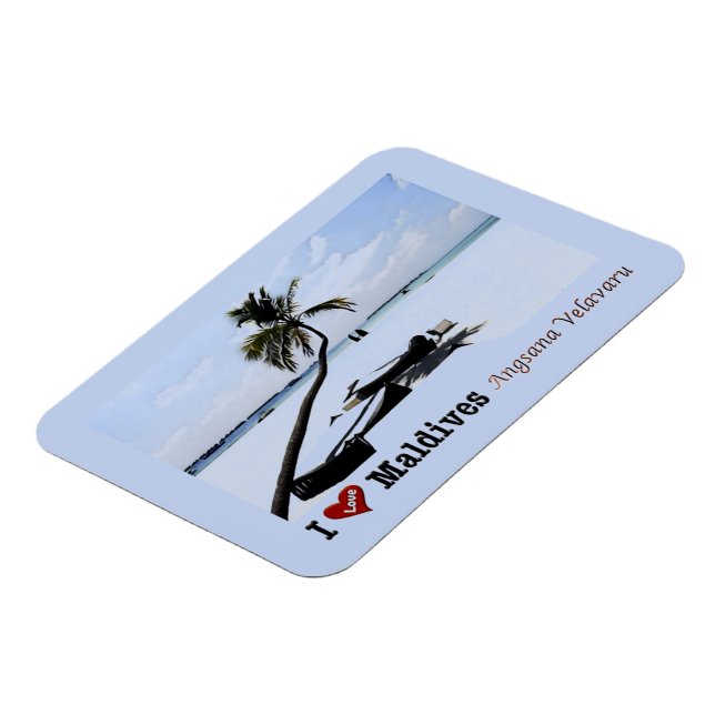 Maldives - Angsana Velavaru - I Kärlek - Magnet (Vänstra Sidan)