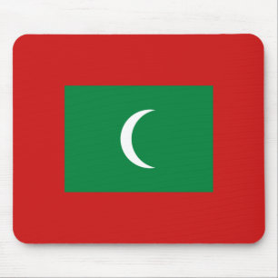 Maldives Flagga Mousepad Musmatta