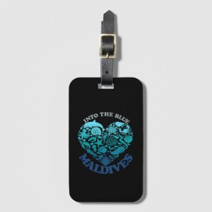 MALDIVES Luggage Tag Bagagebricka